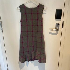 Tommy Hilfiger Check Fall Dress grey purple 4